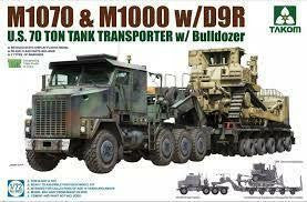 Takom 1/72 M1070 Transporter w/D9R Dozer 5002